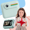 Aparat NATYCHMIASTOWY dla dzieci zdjęcia kolor selfie menu PL gry Drukuś