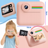 Aparat NATYCHMIASTOWY dla dzieci zdjęcia kolor selfie menu PL gry Drukuś