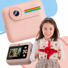 Aparat NATYCHMIASTOWY dla dzieci zdjęcia kolor selfie menu PL gry Drukuś