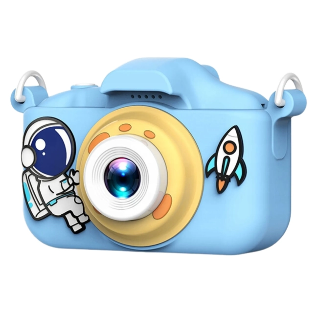 KAMERA APARAT DLA DZIECI CYFROWY FOTOGRAFICZNY Z GRAMI karta pamięci 32 GB