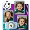 APARAT CYFROWY DLA DZIECI FOTOGRAFICZNY wbudowane gry filtry + KARTA 32 GB