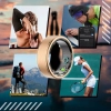 Smart Ring Inteligentny Pierścionek Kroki Tętno Sportowy Sen Kalorie Sport