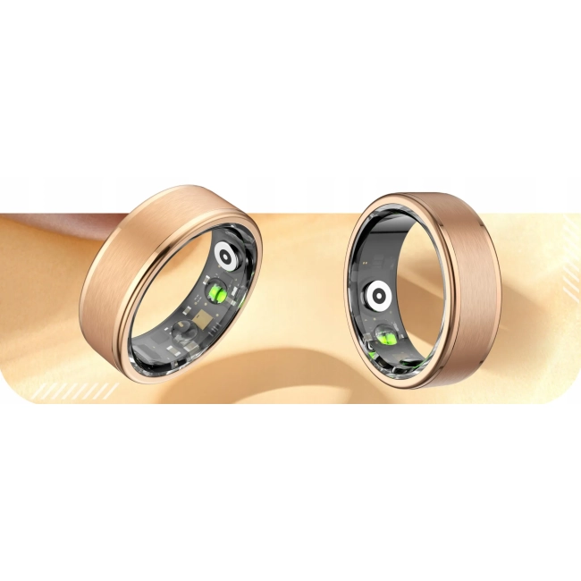 Smart Ring Inteligentny Pierścionek Kroki Tętno Sportowy Sen Kalorie Sport