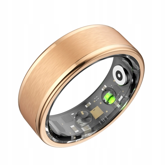 Smart Ring Inteligentny Pierścionek Kroki Tętno Sportowy Sen Kalorie Sport