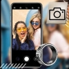 Smart Ring Sportowy Pierścionek WYŚWIETLACZ Puls Sen Kroki Inteligentny